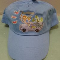 Caps-Meg og kammeraten min!