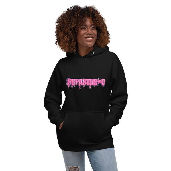 SupastarC Drip Logo Hoodie - Women