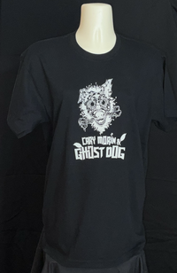 Ghost Dog Short Sleeve T Black w/White Logo
