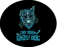 Cary Morin & Ghost Dog 5" Round Vinyl Sticker