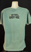 CARY MORIN & GHOST DOG VINTAGE GREEN T