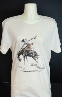 Bucking Bronc & Cowgirl T-Shirt