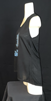 Ghost Dog Women's Blue Sleeveless Tank w/Teal Logo