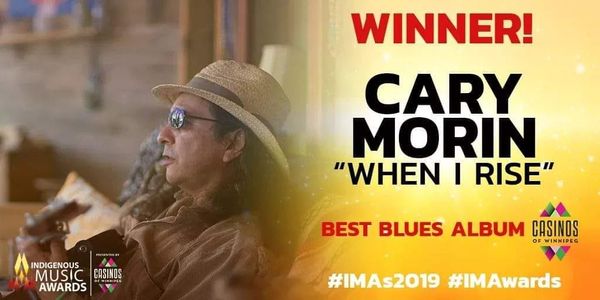Indigenous Music Awards 2019  Best Blues CD for "When I Rise"