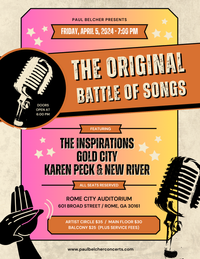 The Inspirations, Gold City,  Karen Peck & New River.