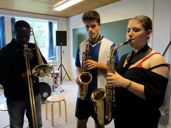 Horns workshop in Danish School 2011
