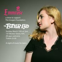 The Emmrose show to Benefit the Imogen Foundation