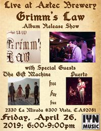 Grimms Law/The Gift Machine/Puerto