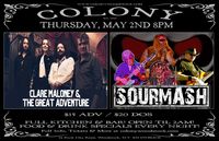 SOURMASH AND Clare Maloney & The Great Adventure at Colony - Woodstock NY