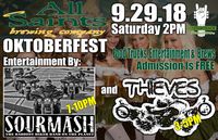 All Saints Brewery Oktoberfest with SOURMASH and Thieves