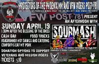 POSTPONED - Protectors of the Phoenix and VFW Riders Post 781 Present an Afternoon With SOURMASH