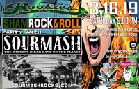 SHAM-ROCK-AND-ROLL with SOURMASH at Rookies On The Lake
