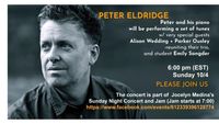 Peter Eldridge  online concert