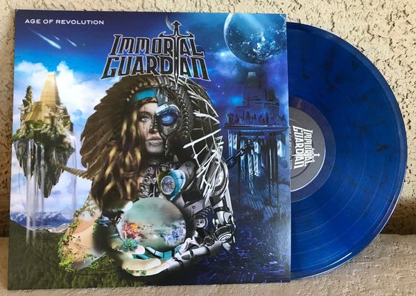 IMMORTAL GUARDIAN: Age of Revolution (Blue Vinyl limited to 300) - M-Theory  Audio