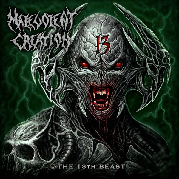 MALEVOLENT CREATION: The 13th Beast (Digipak CD) - M-Theory Audio