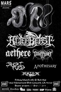 APOTHESARY w/ Alterbeast, Aethere, Continuum