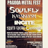 SWORN ENEMY at Pagoda Metal Fest w/ Soulfly, Kataklysm, Incite