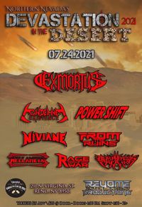 Exmortus - Devastation in the Desert Fest