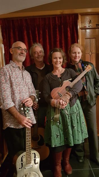 'Found' Band-Ross Smithard, Dave Steel, Anne Toner and Tiff Eckhardt,
