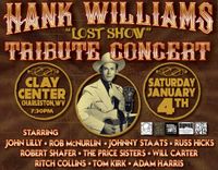 Hank Williams "Lost Show" Tribute Concert
