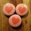 Pink Heart button