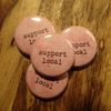 Pink Support Local button