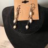 Delicate multi- strand fresh water pearl Earrings