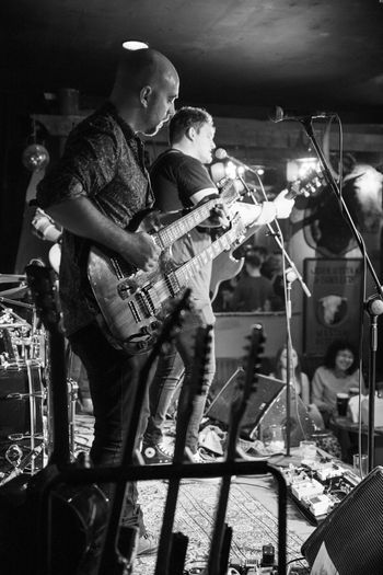 Kev on the double neck
