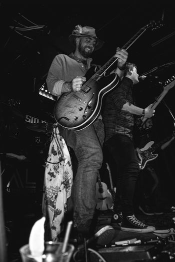 Sweet T on stage
