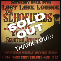 SOLD OUT - The Schofields + Jack Yoder + Scooter James