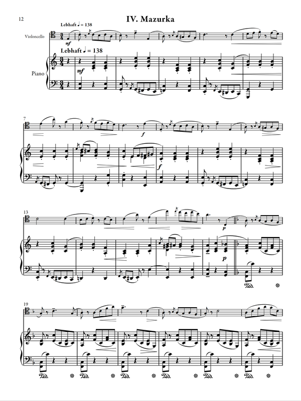 Le Beau - 4 (5) Pieces, Op. 24 (Urtext Edition) - Yuriy