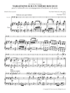 Tchaikovsky - Variations on a Rococo Theme (Standard Edition, Piano)