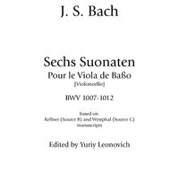 Bach - Suite No. 4, BWV 1010 by Yuriy Leonovich
