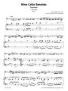 Vivaldi - 9 Cello Sonatas (Critical Edition, Keyboard Version)