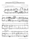 Tchaikovsky - Variations on a Rococo Theme (Urtext Edition, Piano)