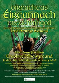 Rosie and Nigel @ Crookwell AP&HS Irish Heritage Weekend (Oireachtas Éireannach Creachmhaoil)