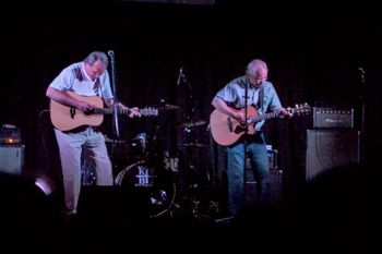 At the Aron Theatre with Ken Tizzard
