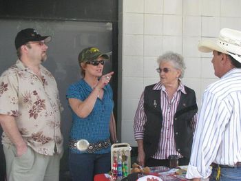 Rick, Gloria, Mary Newton & Dale

