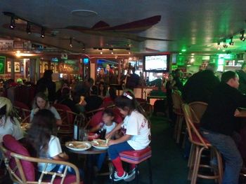 The newly expanded Amigo Spot was full, as was the restaurant.
