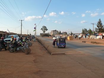 Njombe is a stop off point for trans-African truckers
