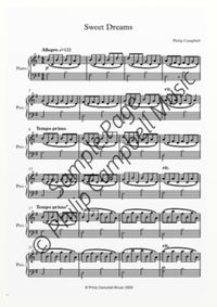 Sweet Dreams PDF - Full Piano Transcription