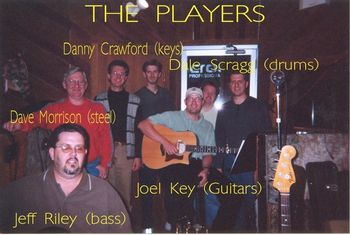 The studio musicians on our 2002 recording "Keeper of the Keys"
