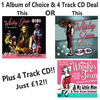 Album & 4 Track CD Deal (Choice of Album)
