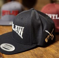 Custom: +Fitted Hat +Outlaw Guitar Logo