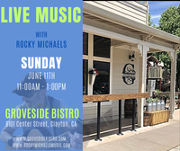 Sunday Music at the Groveside Bistro