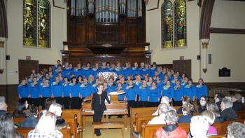 Holy Heart of Mary Alumnae Choir, directed by Dr. Valerie Long
