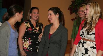 Dimitra, Sarah, Amy, Michelle and Kayla
