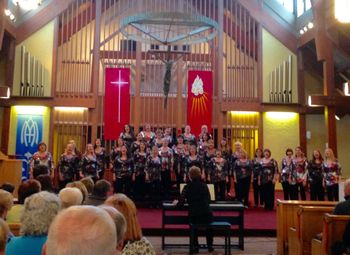 Les Ms. at the Grand Finale Concert of St. Michael's Choir School
