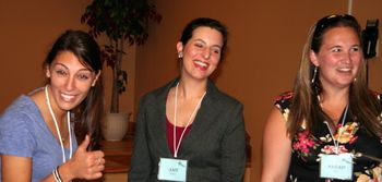 Dimitra, Amy and Sarah
