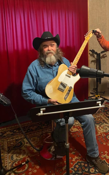 Mike Higgins and '56 Tele
